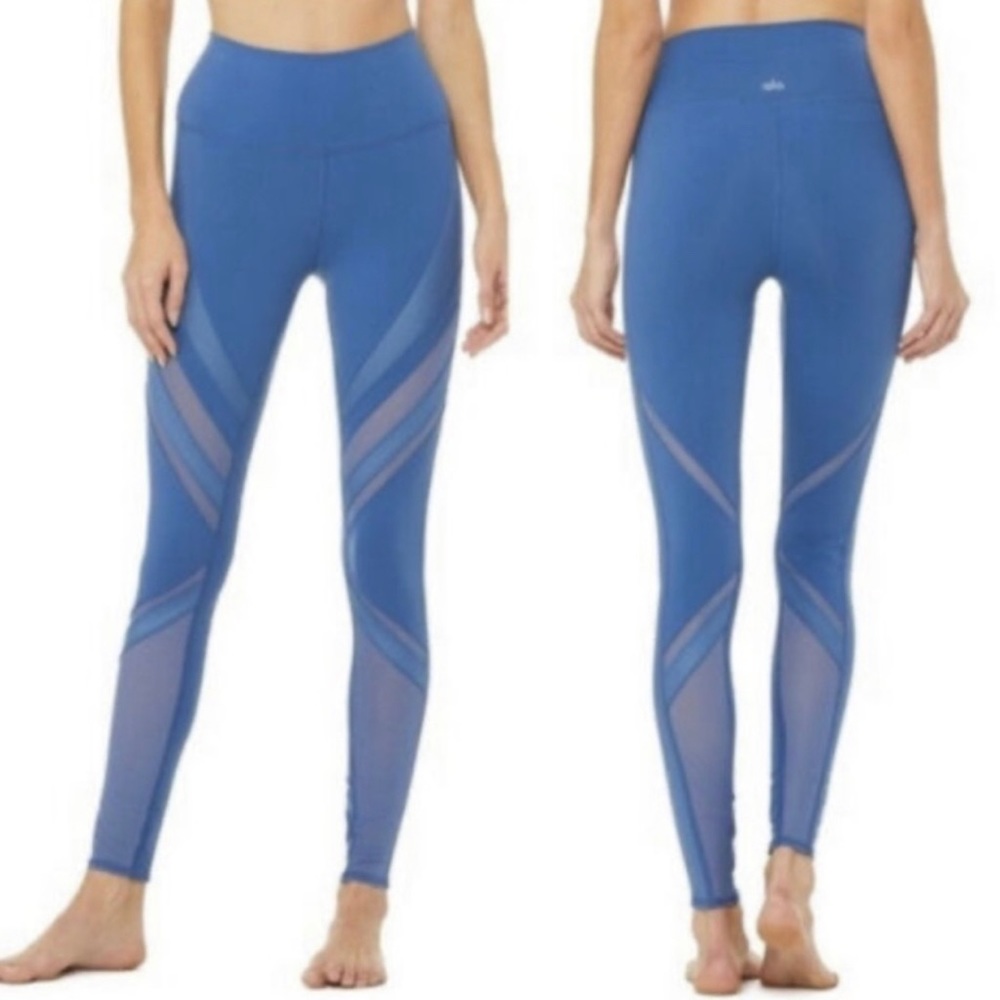 Alo Yoga high waist epic leggings cobalt blue small